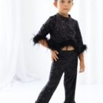 Black Shine Swan Set