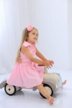 Pink Shirt Dress - Görsel 2