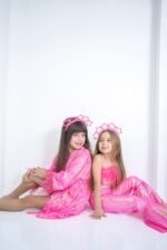 Pink Star Kimono - Görsel 2