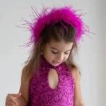 Fushia Fur Tiara