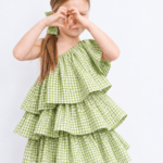 Green Plaid Dream Dress