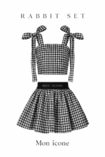 Black-White Rabbit Set